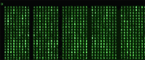 GIF da matrix.